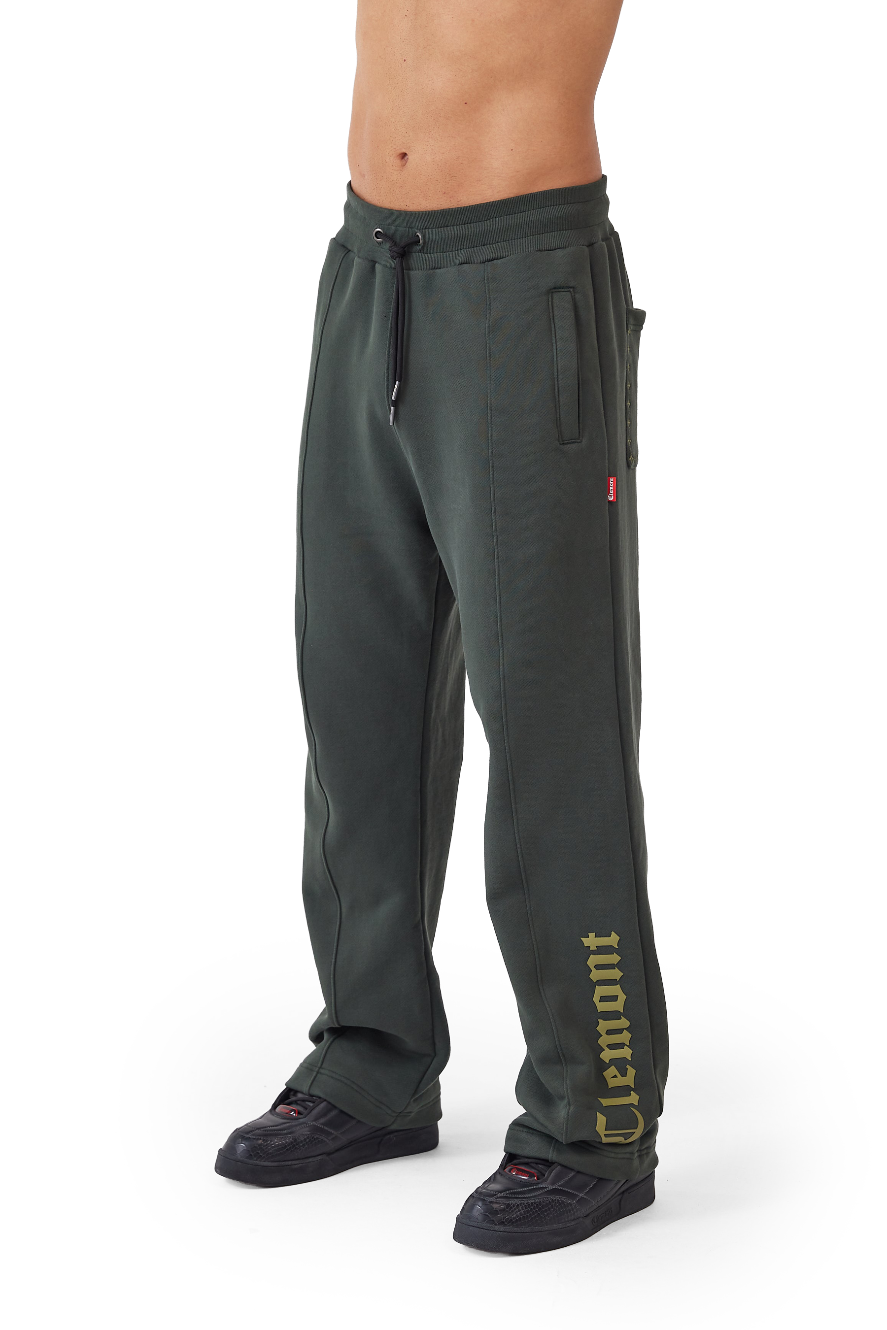 JOGGER SHORTS ABISSO VERDE OLIVA CLEMONT