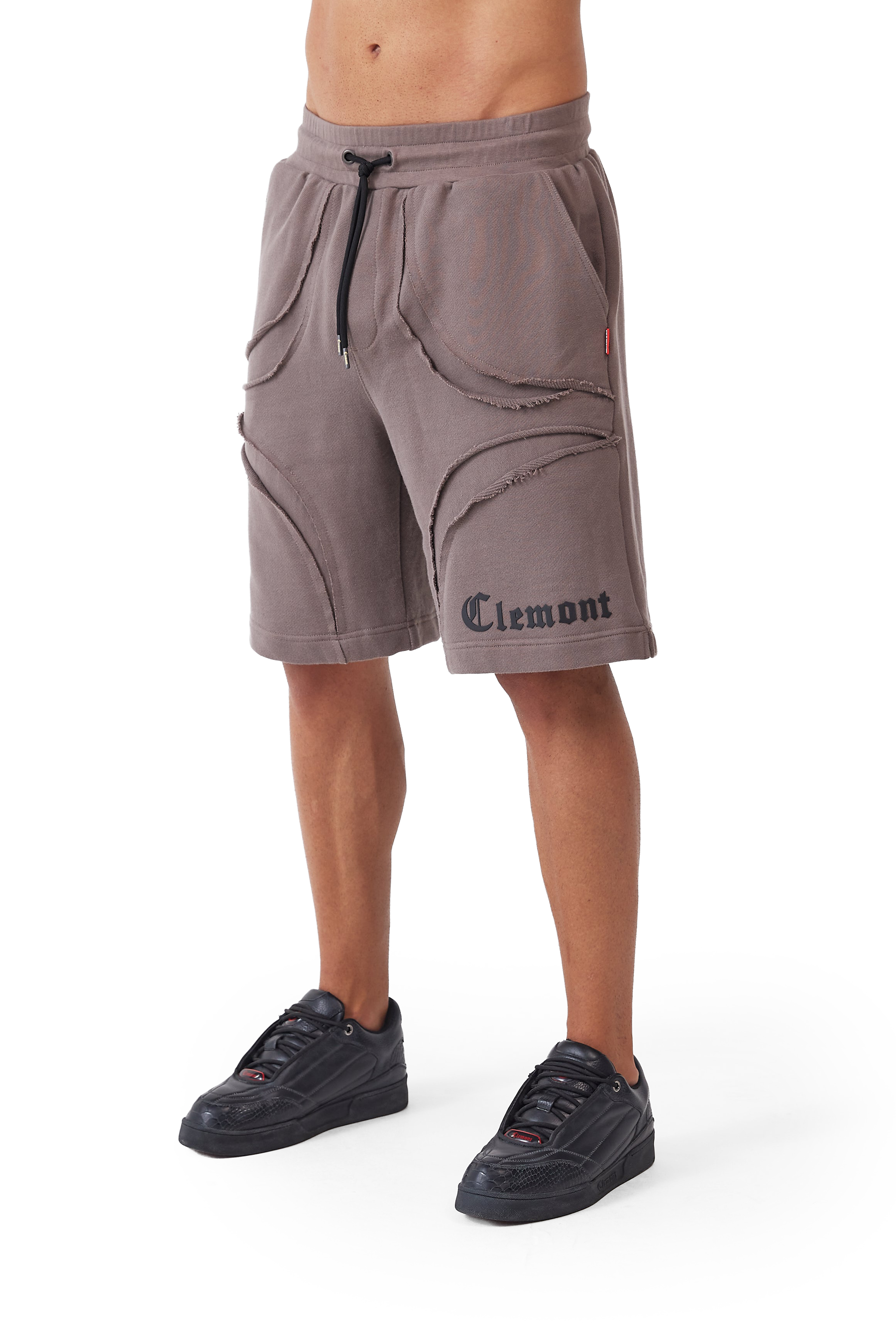JOGGER SHORTS SCABROSO TAUPE CLEMONT