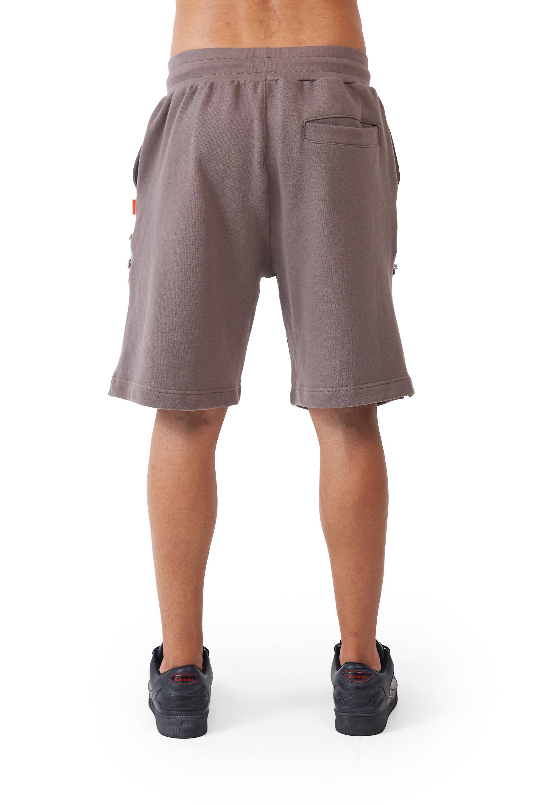JOGGER SHORTS SCABROSO TAUPE CLEMONT