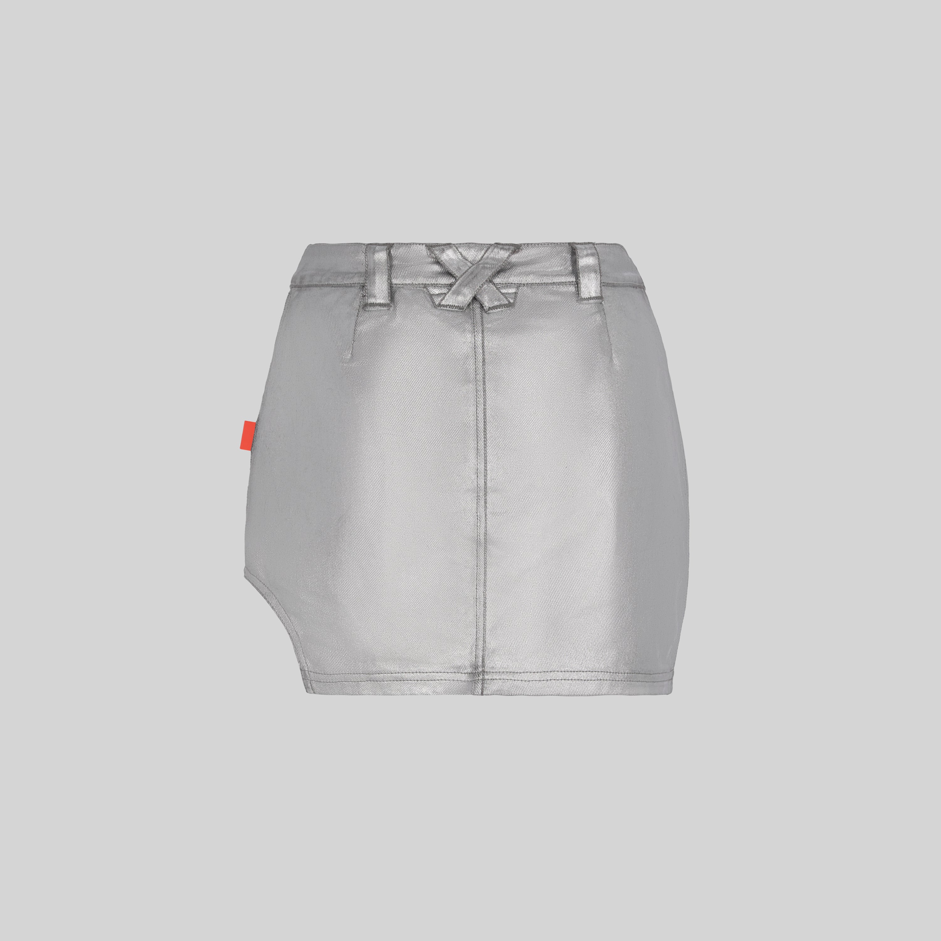 CLEMONT SILVER KARMIC SKIRT