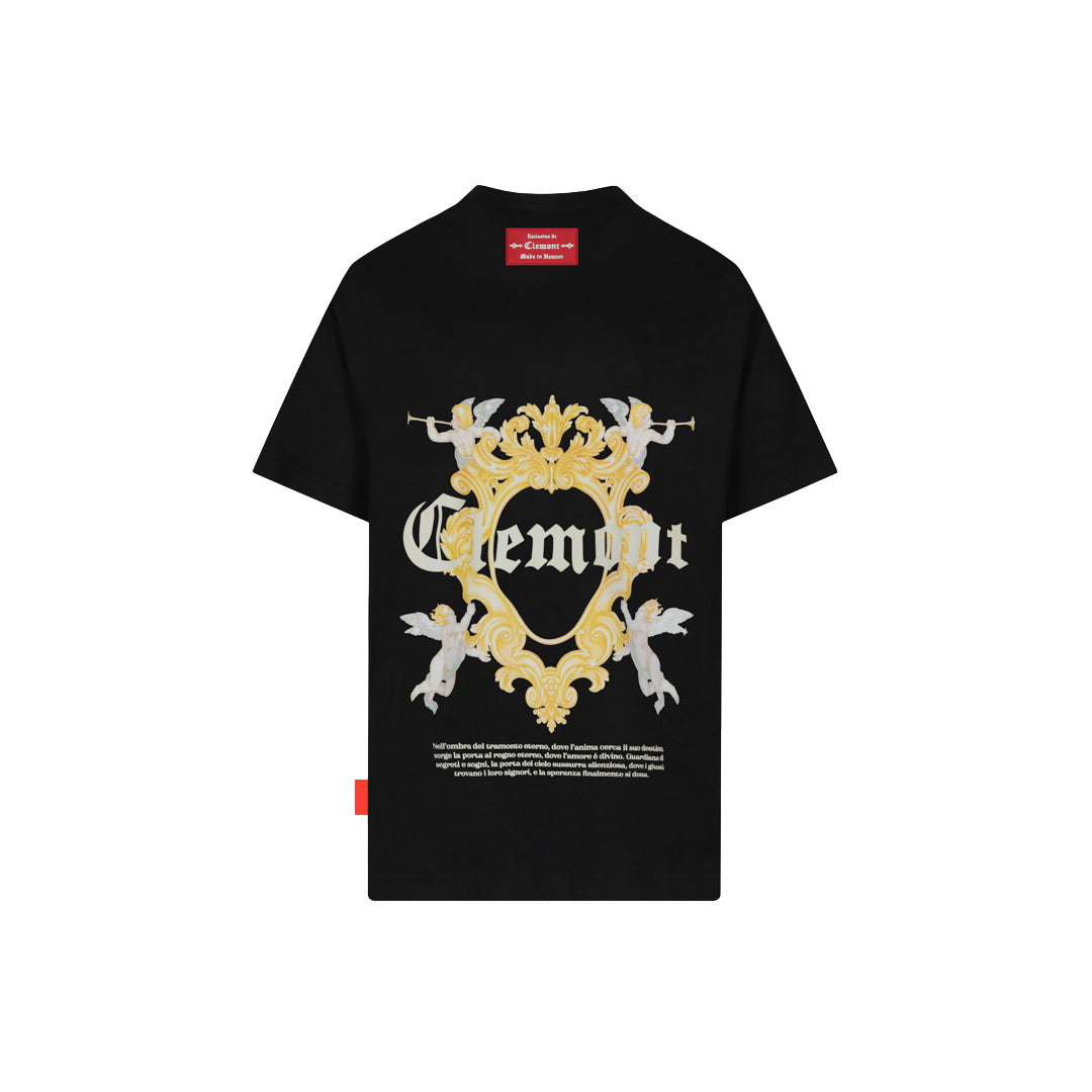 CAMISETA OVERSIZED ILLUMINATO NEGRO CLEMONT