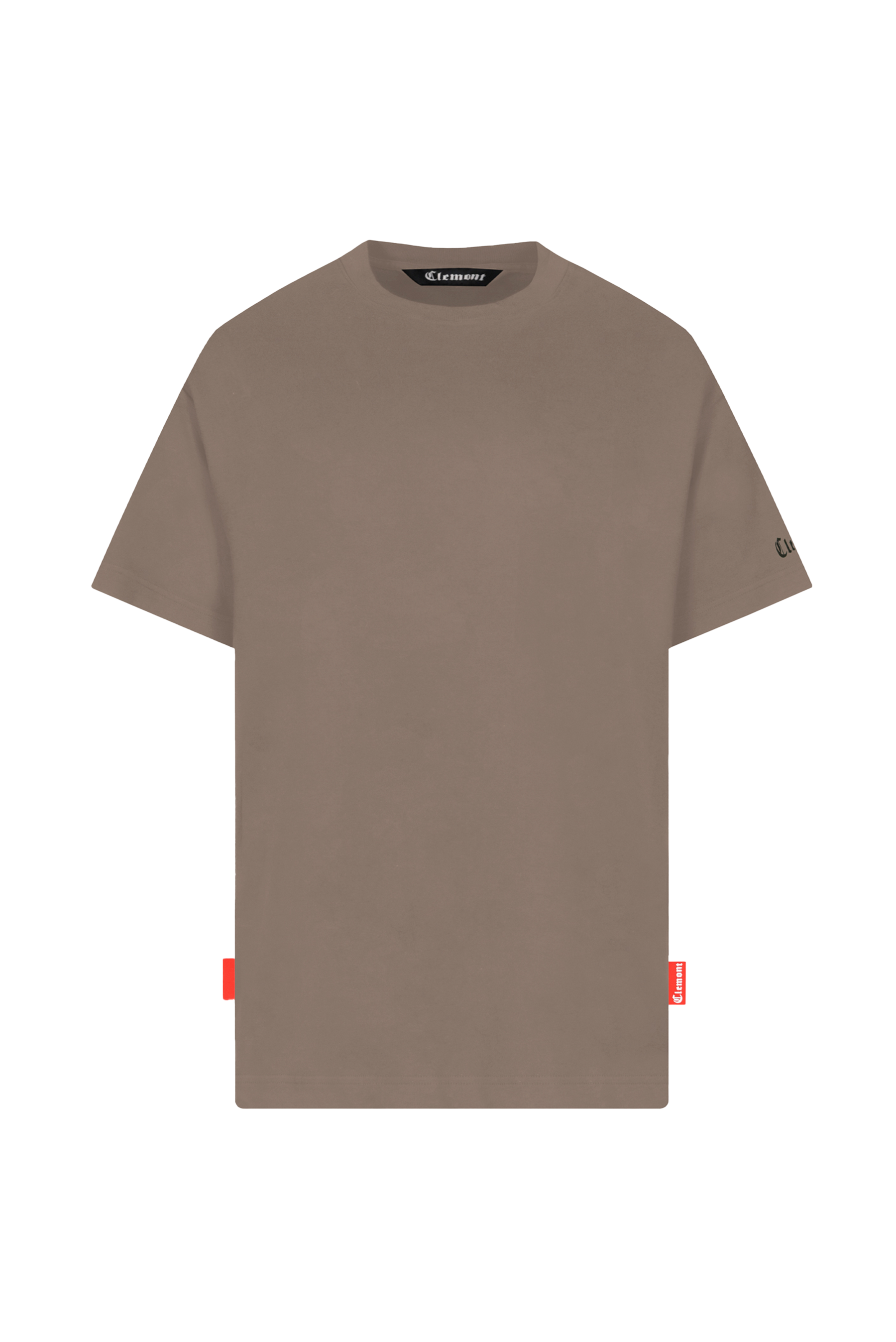 T-SHIRT MEN OVERSIZED  ABBONDANZA TAUPE CLEMONT