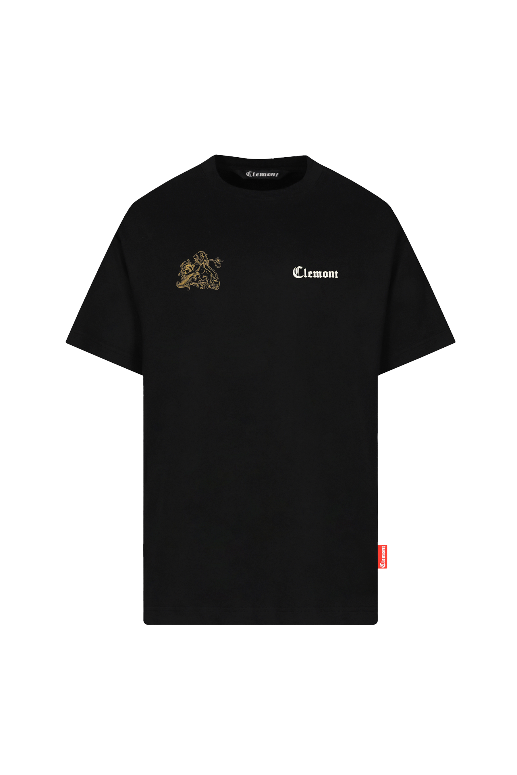 T-SHIRT MEN OVERSIZED  GIOIELLO BLACK  CLEMONT