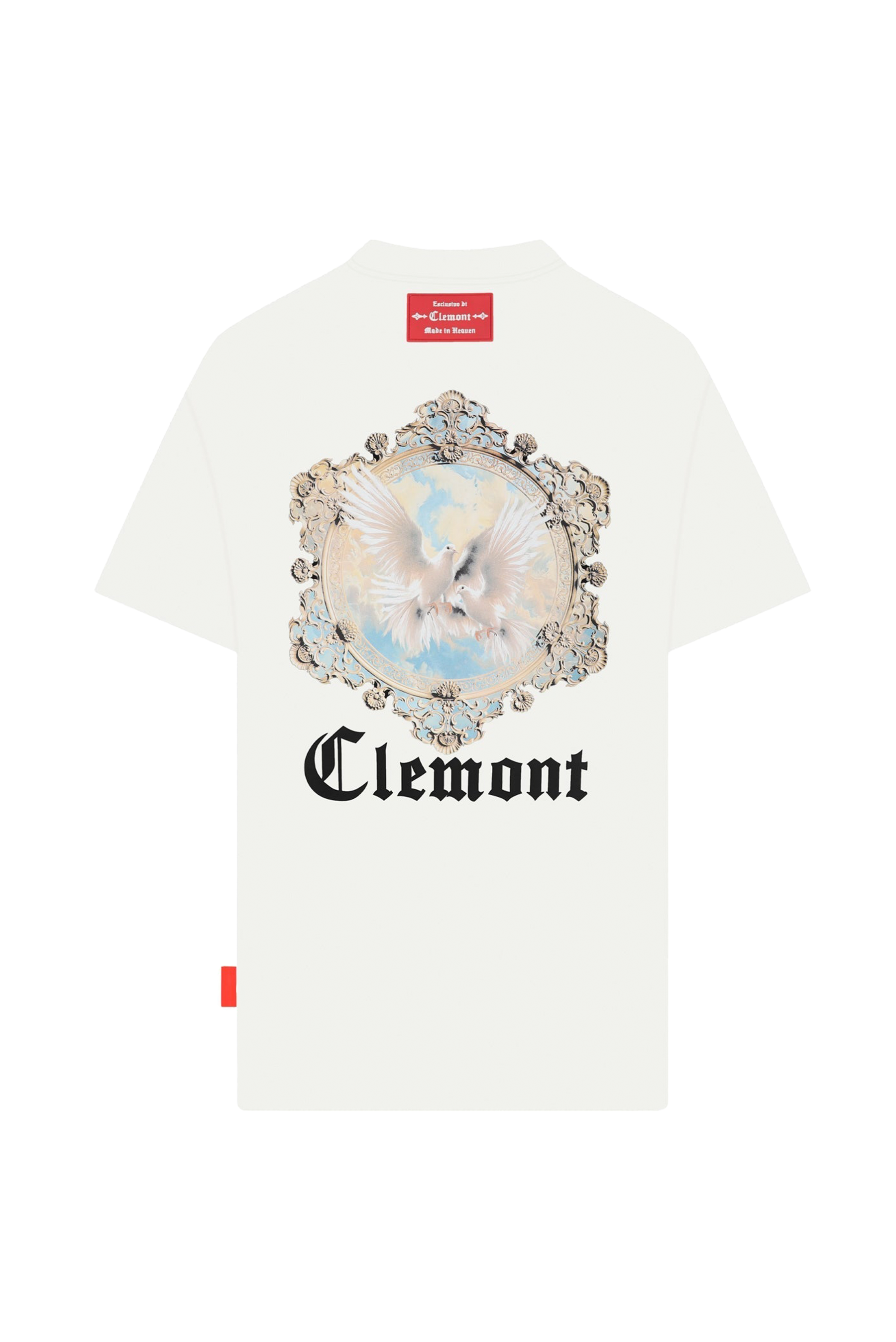 T-SHIRT MEN OVERSIZED  FULGORE CREAM  CLEMONT