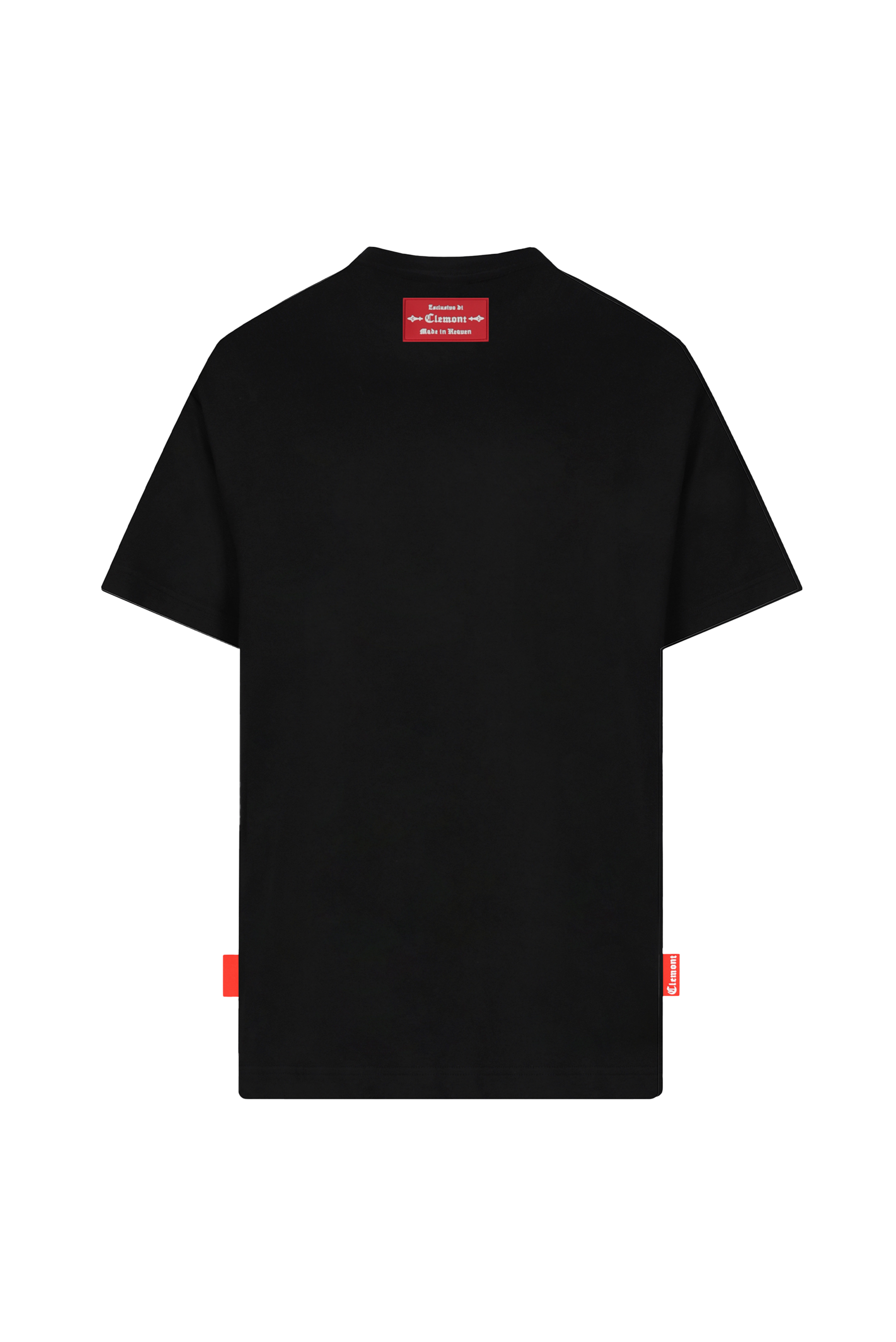 T-SHIRT MEN OVERSIZED  PERFETTO BLACK  CLEMONT