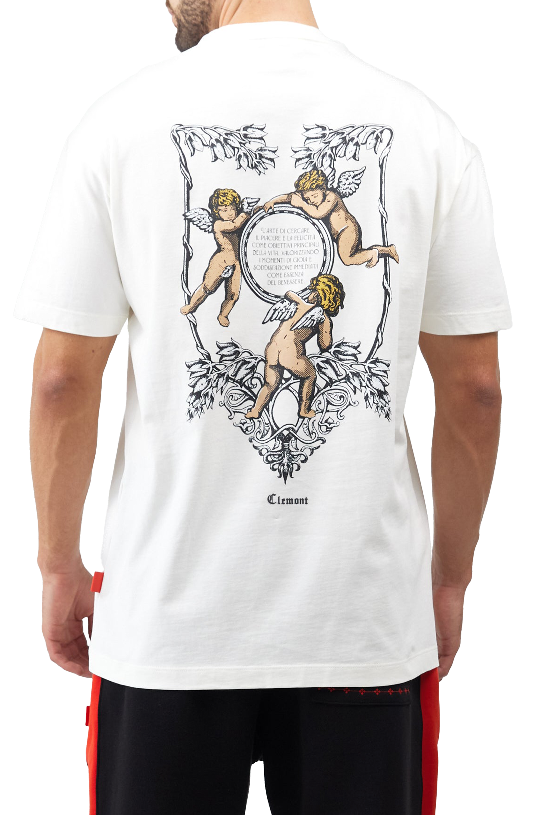 T-SHIRT MEN ARDORE CREAM  CLEMONT
